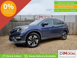 Blue Used 2015 Honda CR-V EX SUV | £8,840 (Good price)