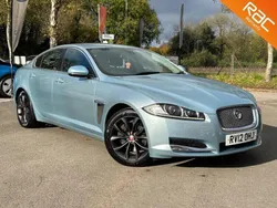 Blue Used 2012 Jaguar XF Luxury Sedan | £4,495 (Fair price)