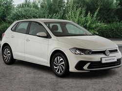Pure white Used 2023 VW Polo Life Hatchback | £17,990 (Fair price)
