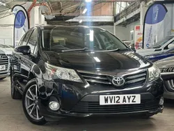 Black Used 2012 Toyota Avensis Multidrive S Estate | £6,995 (Good price)