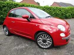 Red Used 2015 Fiat 500 Lounge Hatchback | £4,487 (Fair price)