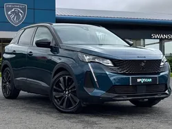 Blue Used 2022 Peugeot 3008 GT SUV | £19,500 (Fair price)