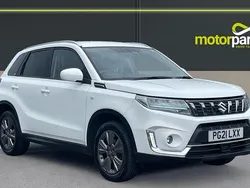 White Used 2021 Suzuki Vitara SZ-T SUV | £12,695 (Good price)