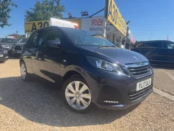 Blue Used 2017 Peugeot 108 Active Hatchback | £5,399 (Fair price)
