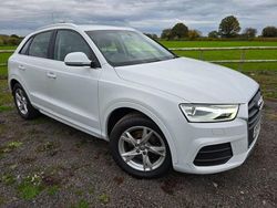 White Used 2015 Audi Q3 Design SUV | £10,850 (Fair price)
