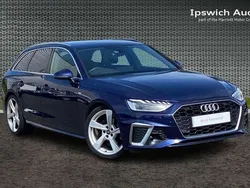 Blue Used 2021 Audi A4 S-Line Estate | £23,369 (Fair price)