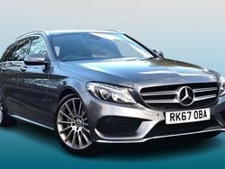 Grey Used 2017 Mercedes C200 AMG Line Premium Plus Estate | £16,495 (Expensive)