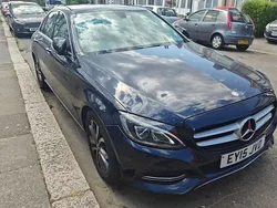 Blue Used 2015 Mercedes C220 Premium Sedan | £8,380 (Fair price)