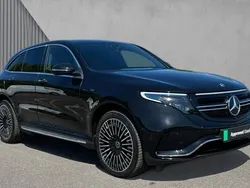 Obsidian black metallic Used 2021 Mercedes EQC400 AMG Line Premium Plus SUV | £27,961 (Expensive)