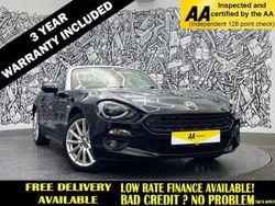 Black Used 2017 Fiat 124 Spider Lusso Plus Cabriolet | £14,395 (Fair price)
