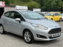 Silver Used 2015 Ford Fiesta Zetec Hatchback | £4,995 (Good price)