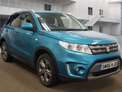 Turquoise Used 2016 Suzuki Vitara SZ-T SUV | £10,995 (A bit pricey)