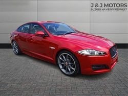 Red Used 2015 Jaguar XF R-Sport Sedan | £9,995 (Fair price)