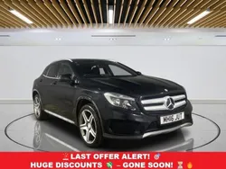 Black Used 2016 Mercedes GLA220 AMG line SUV | £13,199 (Fair price)