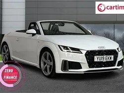 White Used 2019 Audi TT Roadster S-Line Cabriolet | £19,750 (Fair price)