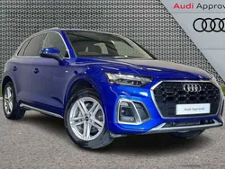 Blue Used 2023 Audi Q5 S-Line SUV | £36,495 (Fair price)