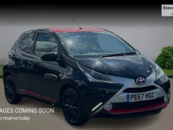 Black Used 2017 Toyota Aygo x-press Hatchback | £8,536 (A bit pricey)