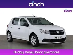 White Used 2021 Dacia Sandero Essentiel Hatchback | £7,649 (Super price)