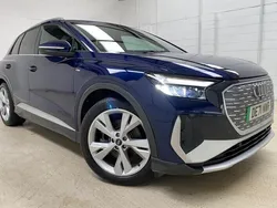 Blue Used 2021 Audi Q4 e-tron S-Line SUV | £22,799