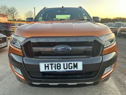 Orange Used 2018 Ford Ranger Wildtrack Pickup | £14,950 (Fair price)