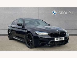 Black Used 2021 BMW M5 Competition Edition Sedan | £61,793 (Fair price)