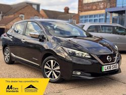 Black Used 2018 Nissan Leaf Acenta Hatchback | £5,490 (Fair price)
