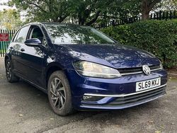 Blue Used 2019 VW Golf VII Match Hatchback | £7,195