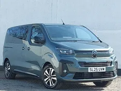 Metallic kapari green New 2025 Citroën Spacetourer Van | £39,998