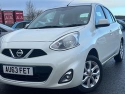 White Used 2013 Nissan Micra Acenta Hatchback | £7,499 (Expensive)