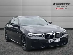 Grey Used 2021 BMW 520 M Sport Sedan | £26,595 (Fair price)
