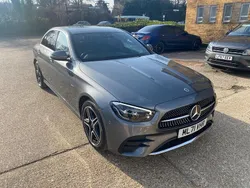 Grey Used 2021 Mercedes E300 AMG line Sedan | £23,000 (Expensive)