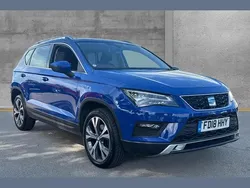 Blue Used 2018 Seat Ateca Ecomotive SUV | £10,690 (Fair price)
