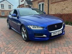 Blue Used 2017 Jaguar XE R-Sport Sedan | £8,750