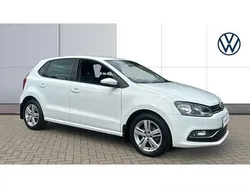 White Used 2017 VW Polo Edition Hatchback | £10,593 (Fair price)