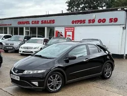Black Used 2009 Honda Civic EX Hatchback | £4,995 (Expensive)