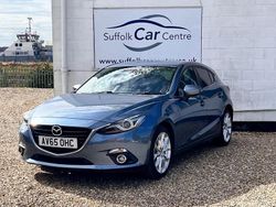 Blue Used 2015 Mazda 3 Inclusive Hatchback | £6,995 (Fair price)