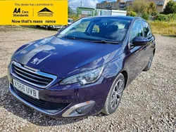 Blue Used 2017 Peugeot 308 Allure Hatchback | £7,480 (Fair price)