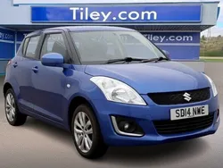 Blue Used 2014 Suzuki Swift SZ3 Hatchback | £6,990 (Fair price)