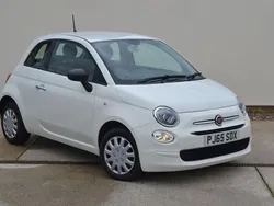 White Used 2015 Fiat 500 Pop Hatchback | £3,990 (Good price)