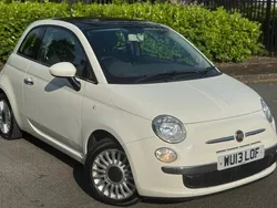White Used 2013 Fiat 500 Lounge Hatchback | £3,500 (Fair price)