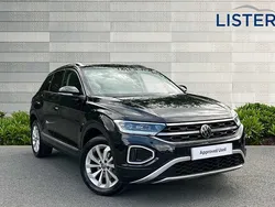Deep black Used 2023 VW T-Roc Style SUV | £20,290 (Fair price)