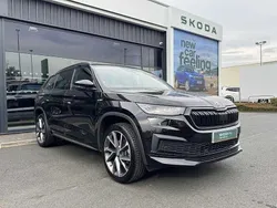 Black magic pearl effect Used 2023 Skoda Kodiaq SportLine SUV | £30,995 (Fair price)