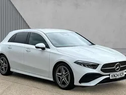 White Used 2024 Mercedes A180 Executive Hatchback | £24,890 (Fair price)