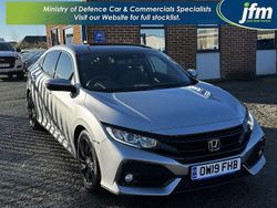 Silver Used 2019 Honda Civic EX Hatchback | £9,995 (Fair price)