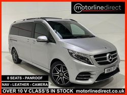 Silver Used 2019 Mercedes V220 AMG line MPV | £33,969 (Super price)