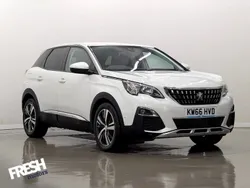 White Used 2017 Peugeot 3008 Allure Hatchback | £10,290 (A bit pricey)