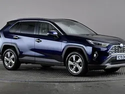 Blue Used 2020 Toyota RAV4 Hybrid SUV | £22,988 (A bit pricey)