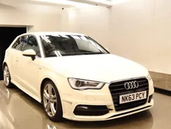 White Used 2013 Audi A3 S-Line Hatchback | £3,850