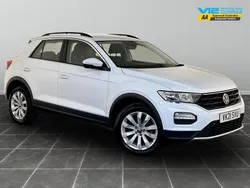 White Used 2021 VW T-Roc SE SUV | £14,195 (Good price)