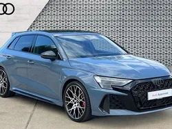 Grey New 2025 Audi RS3 Comfort Hatchback | £65,225 (A bit pricey)